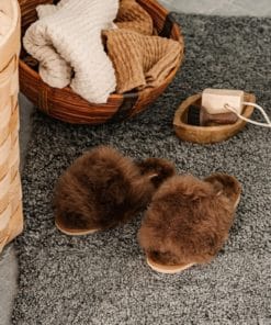 Sheperd Tessan slippers Rusty Brown