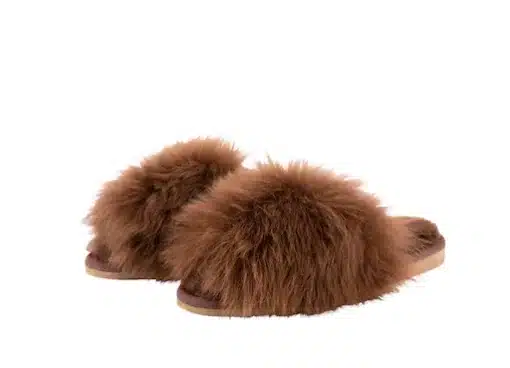 Shepherd Tessan slippers Rusty Brown