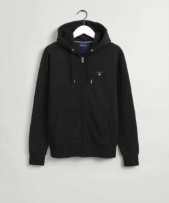 Gant The Original Full Zip Hoodie Black