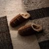 Shepherd Allan slippers Antique Cognac