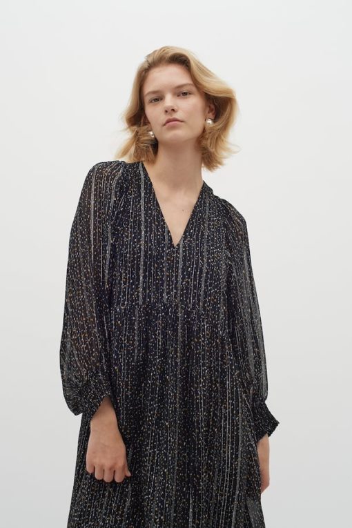 InWear Leatrix Dress Black Noun Confetti