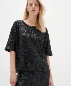 InWear Jarjar Sequin Top Black