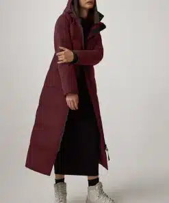 Canada Goose Mystique Parka Black Label Garnet Stone