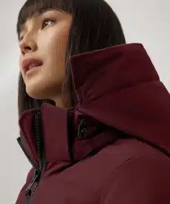 Canada Goose Mystique Parka Black Label Garnet Stone