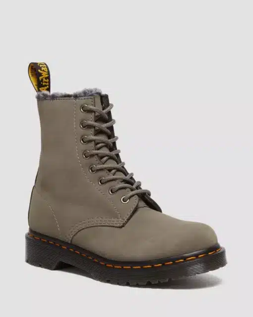 Dr. 1460 Martens Serena Boots Nickel Grey