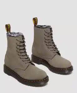Dr. 1460 Martens Serena Boots Nickel Grey