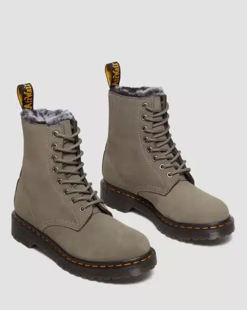 Dr. 1460 Martens Serena Boots Nickel Grey