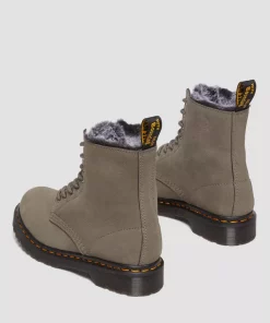 Dr. 1460 Martens Serena Boots Nickel Grey
