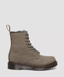 Dr. 1460 Martens Serena Boots Nickel Grey