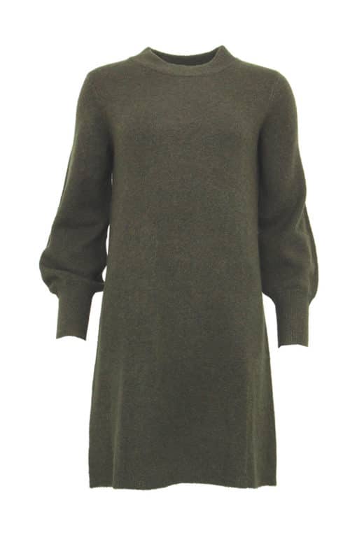 STI Osiri Knit Dress Forest Green Melange