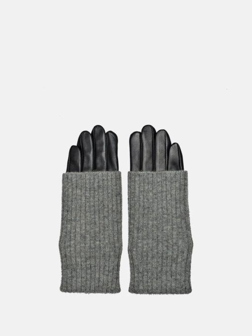 RE:DESIGNED Adda Leather Gloves Black