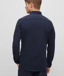 Boss Mysoft Shirt Dark Blue