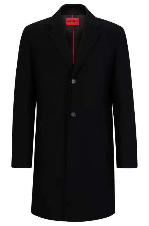 Hugo Malte Coat Black
