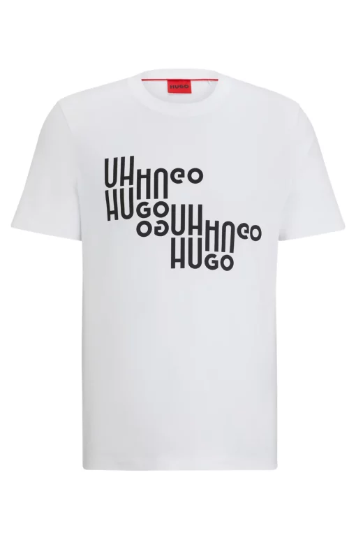 Hugo Avalon Logo T-shirt White