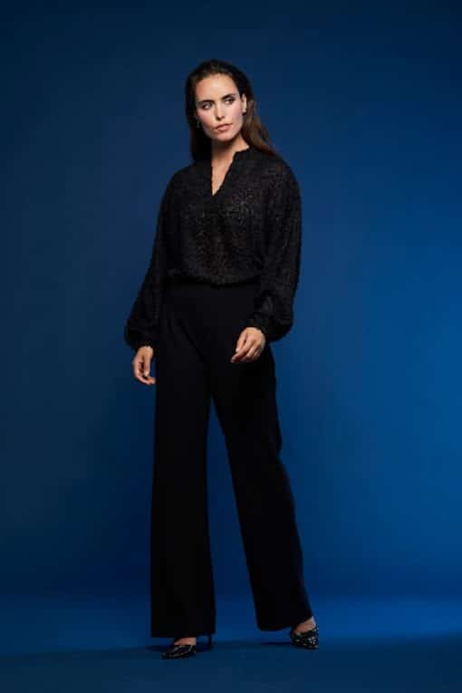 Rue de Femme Olana Wide Pants Black