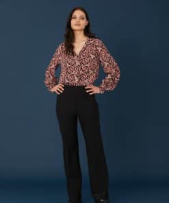 Rue de Femme Olana Wide Pants Black
