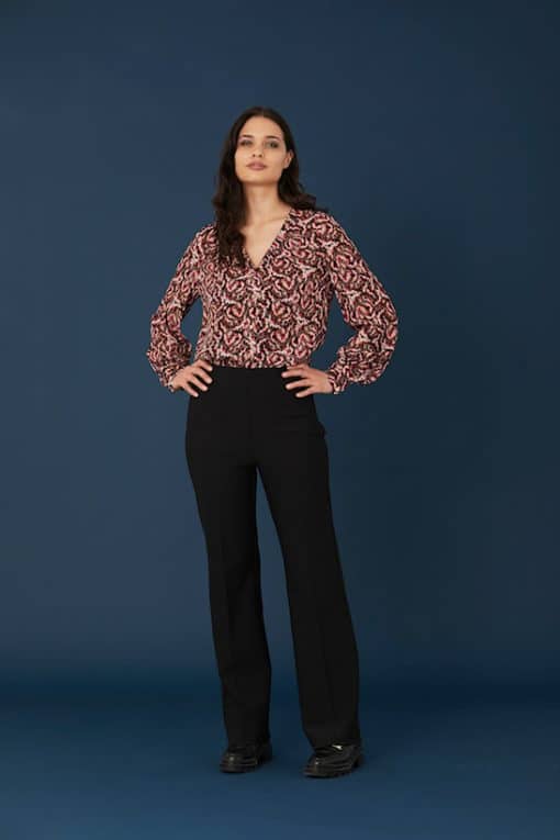 Rue de Femme Olana Wide Pants Black