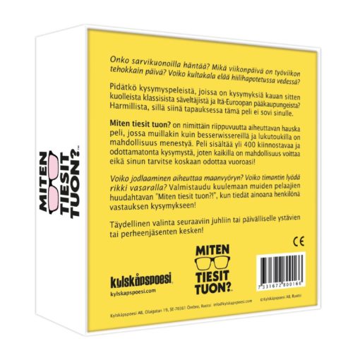 Kylskåpspoesi Mistä Tiesit Tuon