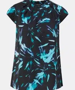 Comma, Blouse Top Black