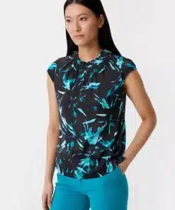 Comma, Blouse Top Black
