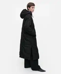 Marimekko Teema Taifuuni Down Coat Black