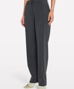 Envii Enkafir Pants Grey Melange Pinstripe