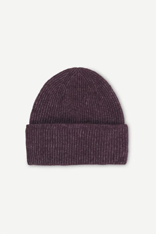 Samsøe Samsøe Nor Hat Plum Perfect