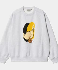 Carhartt DeadKebab Knock Knock Sweat Ash Heather