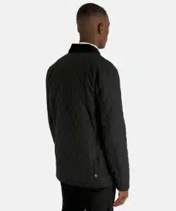 Lyle & Scott Quilted Jacket Jet Black