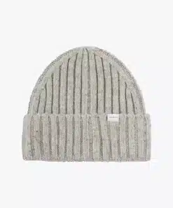 Les Deux Wayne Wool Beanie Grey Melange