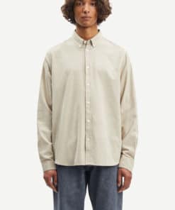 Samsoe & Samsoe Liam BX Shirt Silver Lining