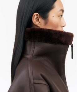 Tiger of Sweden Enele Leather Jacket Coffee