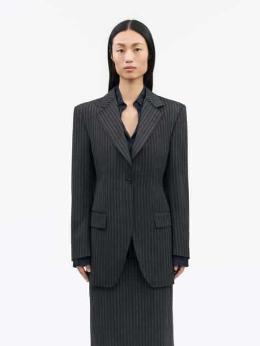 Tiger of Sweden Lunie Blazer Dark Grey Melange