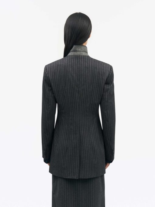 Tiger of Sweden Lunie Blazer Dark Grey Melange