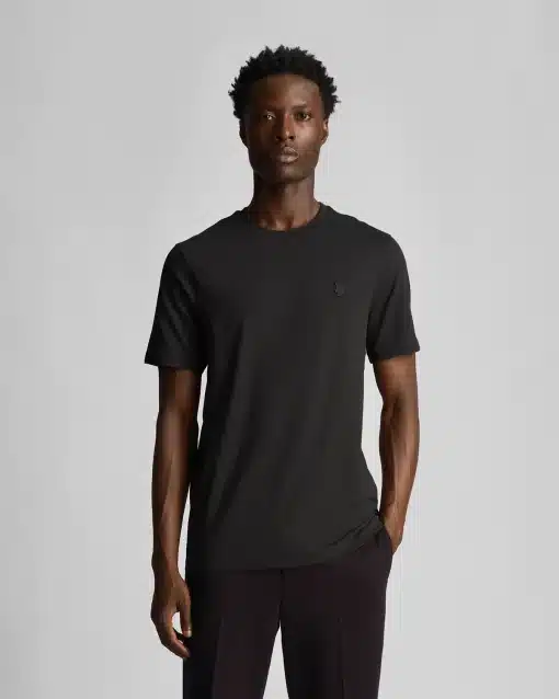 Lyle & Scott Tonal Eagle T-Shirt Jet Black