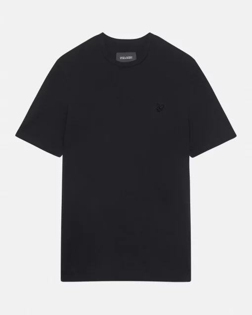 Lyle & Scott Tonal Eagle T-Shirt Jet Black