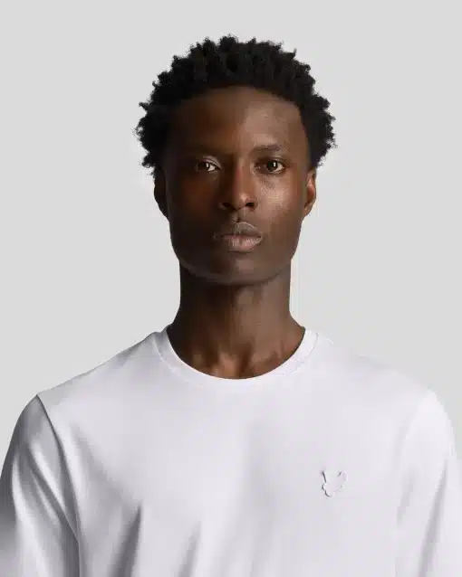 Lyle & Scott Tonal Eagle T-Shirt White