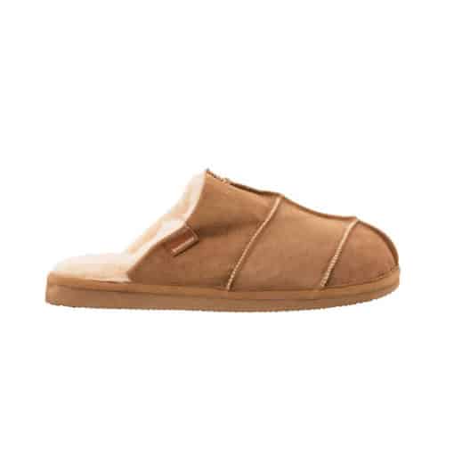Shepherd Allan slippers Antique Cognac