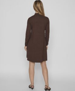 Vila Comfy A-line Dress Shaved Chocolate
