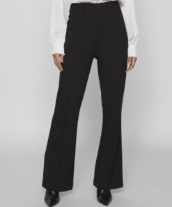 Vila Billie HW Pants Black Beauty