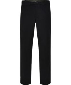 Selected Homme Straight Miles Corduroy Pants Black