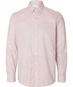 Selected Homme Slimsoho Aop Shirt White