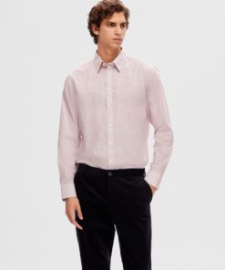 Selected Homme Slimsoho Aop Shirt White