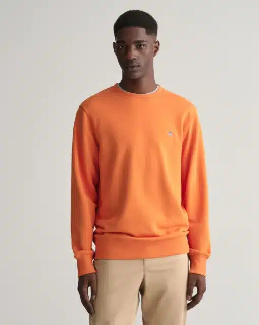 Gant Shield C-Neck Pumpkin Orange
