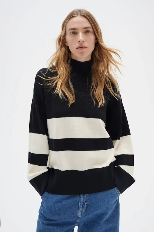 InWear Othilia Pullover Black / Whisper White