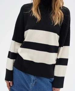 InWear Othilia Pullover Black / Whisper White