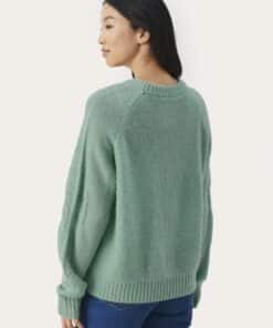Part Two Fry Pullover Crème De Menthe