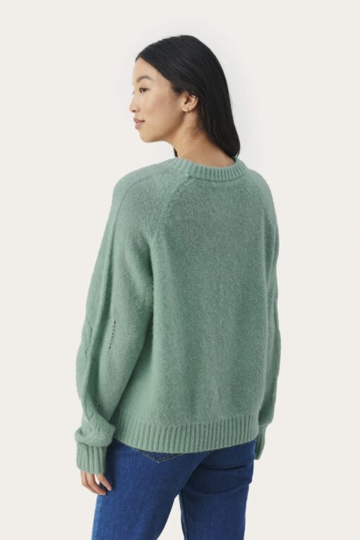 Part Two Fry Pullover Crème De Menthe