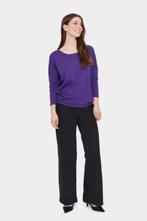 Saint Tropez Milasz Pullover Petunia Melange