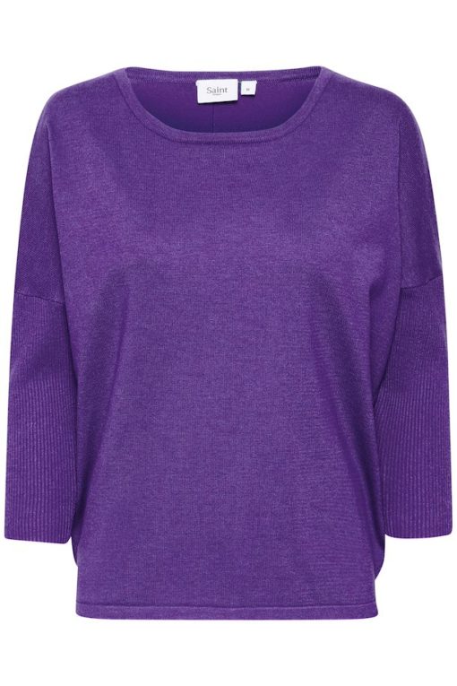 Saint Tropez Milasz Pullover Petunia Melange